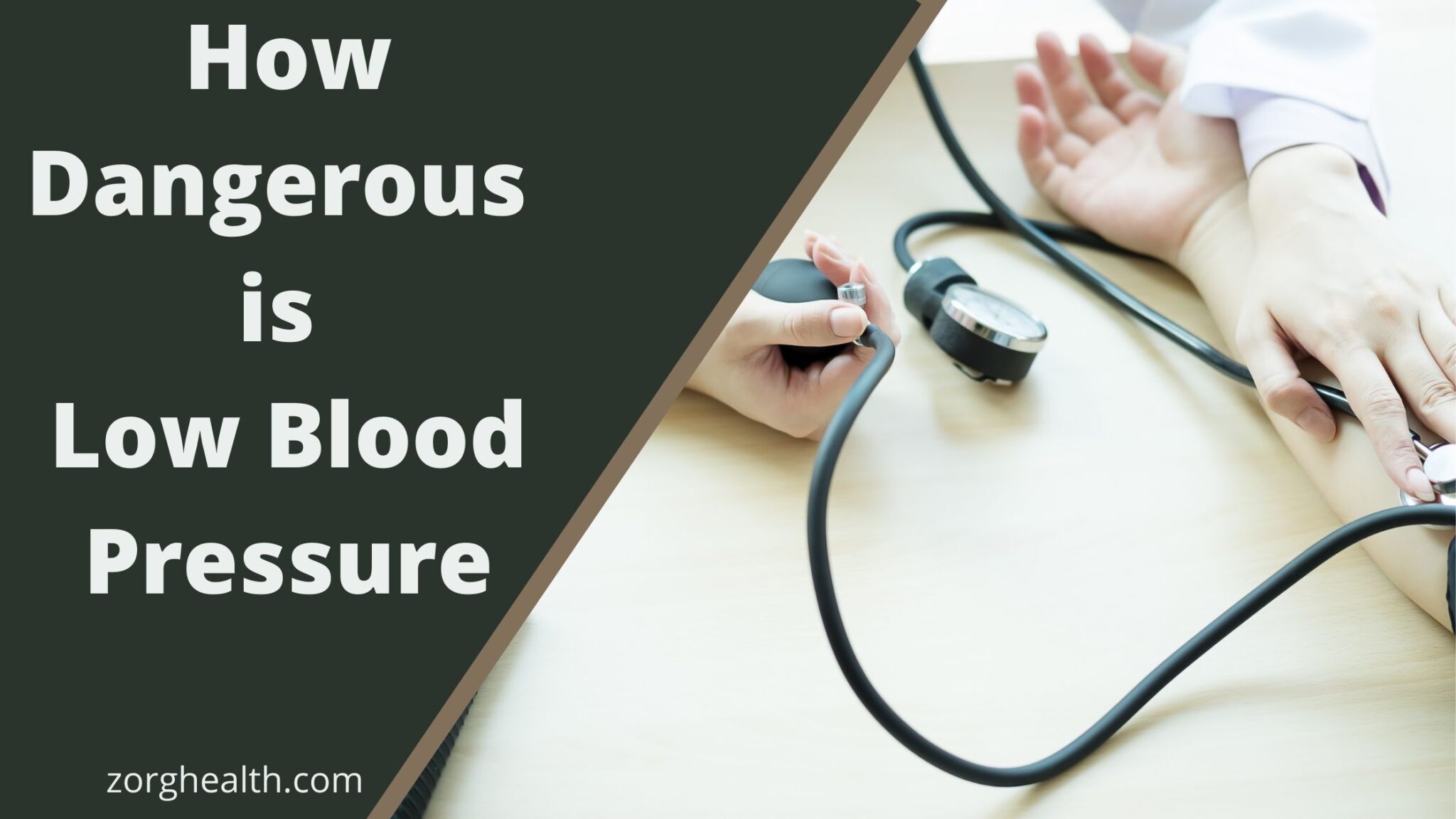 What Range Is Low Blood Pressure Dangerous