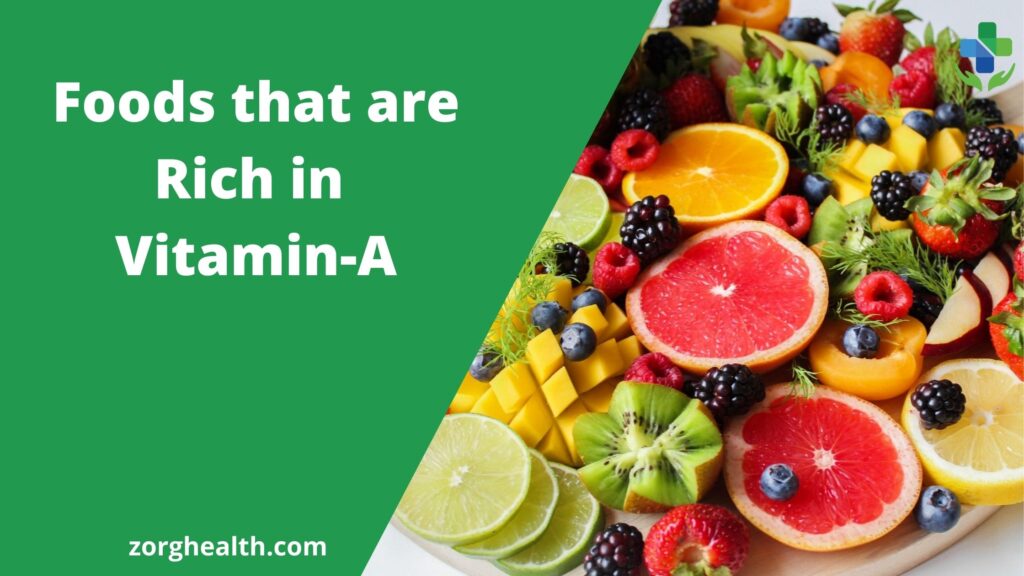 foods that are rich in vitamin A